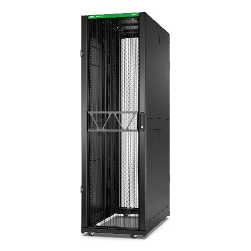 APC Netshelter SX Gen2 AR3300B2 - 42U, 1991h x 600w x 1200d mm, with side panels, black, Freestanding rack, 42U, Key lock, Adjustable feet, 131 kg, Black