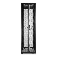 APC Netshelter SX Gen2 AR3300B2 - 42U, 1991h x 600w x 1200d mm, with side panels, black, Freestanding rack, 42U, Key lock, Adjustable feet, 131 kg, Black