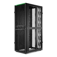 APC NetShelter SX Server Rack Gen 2, 48U, 2258H x 800W x 1200D mm, with Sides, Black, Freestanding rack, 48U, 1814 kg, Key lock, Adjustable feet, 196.3 kg
