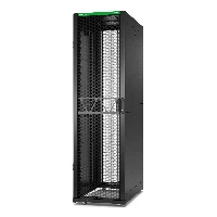 APC NetShelter SX Server Rack Gen 2, 45U, 2124H x 600W x 1070D mm, with Sides, Black, Freestanding rack, 45U, 1814 kg, Key lock, Adjustable feet, 133.8 kg