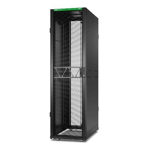 APC NetShelter SX Server Rack Gen 2, 45U, 2124H x 600W x 1070D mm, with Sides, Black, Freestanding rack, 45U, 1814 kg, Key lock, Adjustable feet, 133.8 kg