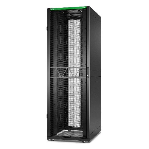APC NetShelter SX Server Rack Gen 2, 48U, 2258H x 750W x 1070D mm, with Sides, Black, Freestanding rack, 48U, 1814 kg, Key lock, Adjustable feet, 160.8 kg