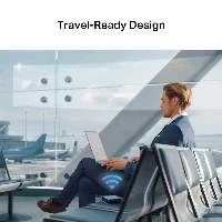 TP-Link AX1500 Wi-Fi 6 Travel Router, Wi-Fi 6 (802.11ax), Dual-band (2.4 GHz / 5 GHz), Ethernet LAN, Black, Portable router