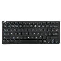 Targus AKB862UK, Mini, Wireless, Bluetooth, Membrane, QWERTY, Black