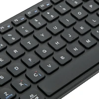 Targus AKB862UK, Mini, Wireless, Bluetooth, Membrane, QWERTY, Black