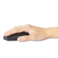 Kensington MY230 EQ Rechargeable Mouse  Wireless  Midsize, Ambidextrous, RF Wireless + Bluetooth, 1200 DPI, Black
