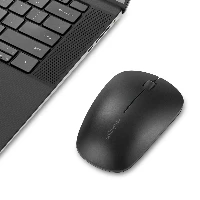 Kensington MY230 EQ Rechargeable Mouse  Wireless  Midsize, Ambidextrous, RF Wireless + Bluetooth, 1200 DPI, Black