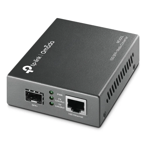 TP-Link Omada 10G Multi-Gigabit SFP Media Converter, 10000 Mbit/s, IEEE 802.3ab, IEEE 802.3ae, IEEE 802.3an, IEEE 802.3aq, IEEE 802.3x, IEEE 802.3z, 2.5GBASE-T, 10GBASE-T, 1000BASE-T, 10000 Mbit/s, Full, Half, 100 m