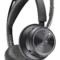 HP Poly Voyager Focus 2 Microsoft Teams Certified USB-C-C Headset +USB-C/A Adapter, Wireless, Office/Call center, 175 g, Headset, Black