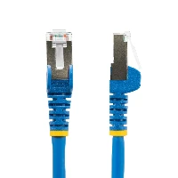 StarTech.com 7m CAT6a Ethernet Cable - Blue - Low Smoke Zero Halogen (LSZH) - 10GbE 500MHz 100W PoE++ Snagless RJ-45 w/Strain Reliefs S/FTP Network Patch Cord, 7 m, Cat6a, S/FTP (S-STP), RJ-45, RJ-45, Blue