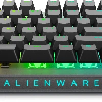 Alienware Tri-Mode AW920K, Full-size (100%), Wired & Wireless, USB + RF Wireless + Bluetooth, Mechanical, RGB LED, Grey