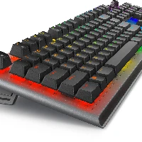 Alienware Tri-Mode AW920K, Full-size (100%), Wired & Wireless, USB + RF Wireless + Bluetooth, Mechanical, RGB LED, Grey