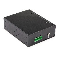 StarTech.com Industrial Gigabit PoE Injector - High Speed/High Power 90W - 802.3bt PoE++ 52V-56VDC DIN Rail UPoE/Ultra Power Over Ethernet Injector Adapter -40C to +75C Rugged, Network repeater, 100 m, 1000 Mbit/s, Microsemi PD69204, 10,100,1000 Mbit/s, Full
