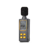 StarTech.com Handheld Digital Sound Meter w/Large LCD, Noise/Decibel Level Reader for Server Room/Office, Audio Monitor, 30-130dBA Range, Accurate Min/Max Readings, Digital, Fast, Slow, 30 - 130 dB, 1.5 dB, Grey, Plastic