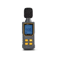 StarTech.com Handheld Digital Sound Meter w/Large LCD, Noise/Decibel Level Reader for Server Room/Office, Audio Monitor, 30-130dBA Range, Accurate Min/Max Readings, Digital, Fast, Slow, 30 - 130 dB, 1.5 dB, Grey, Plastic