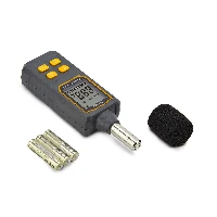 StarTech.com Handheld Digital Sound Meter w/Large LCD, Noise/Decibel Level Reader for Server Room/Office, Audio Monitor, 30-130dBA Range, Accurate Min/Max Readings, Digital, Fast, Slow, 30 - 130 dB, 1.5 dB, Grey, Plastic