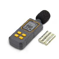 StarTech.com Handheld Digital Sound Meter w/Large LCD, Noise/Decibel Level Reader for Server Room/Office, Audio Monitor, 30-130dBA Range, Accurate Min/Max Readings, Digital, Fast, Slow, 30 - 130 dB, 1.5 dB, Grey, Plastic