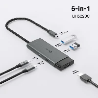 TP-Link UH5020C, USB Type-C, HDMI, USB 3.2 Gen 1 (3.1 Gen 1) Type-A, USB Type-C, 5000 Mbit/s, 60 Hz, 2160p, 4096 x 2160 pixels