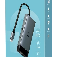 TP-Link UH5020C, USB Type-C, HDMI, USB 3.2 Gen 1 (3.1 Gen 1) Type-A, USB Type-C, 5000 Mbit/s, 60 Hz, 2160p, 4096 x 2160 pixels