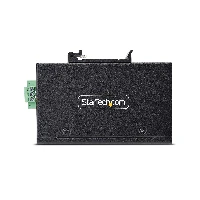 StarTech.com 5-Port Unmanaged Industrial Network Switch, 100/1000 Ethernet, DIN Rail/Wall-Mountable, Rugged IP30 Gigabit Switch, -40F-167F, 960V DC, TAA Compliant, Unmanaged, Gigabit Ethernet (10/100/1000), Full duplex, Wall mountable