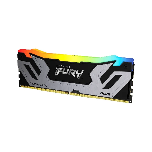 Kingston Technology FURY 24GB 8400MT/s DDR5 CL40 CUDIMM Renegade RGB Silver XMP, 24 GB, 1 x 24 GB, DDR5, 288-pin DIMM