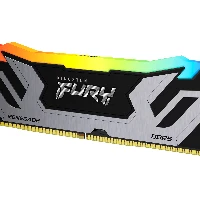 Kingston Technology FURY 24GB 8400MT/s DDR5 CL40 CUDIMM Renegade RGB Silver XMP, 24 GB, 1 x 24 GB, DDR5, 288-pin DIMM