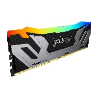 Kingston Technology FURY 48GB 8400MT/s DDR5 CL40 CUDIMM (Kit of 2) Renegade RGB Silver XMP, 48 GB, 2 x 24 GB, DDR5, 288-pin DIMM