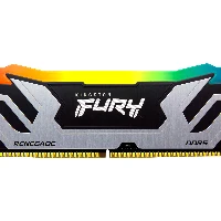 Kingston Technology FURY 48GB 8400MT/s DDR5 CL40 CUDIMM (Kit of 2) Renegade RGB Silver XMP, 48 GB, 2 x 24 GB, DDR5, 288-pin DIMM