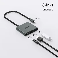TP-Link UH3020C, USB Type-C, HDMI, USB 3.2 Gen 1 (3.1 Gen 1) Type-A, USB Type-C, 5000 Mbit/s, 60 Hz, 2160p, 4096 x 2160 pixels