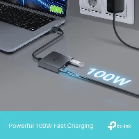 TP-Link UH3020C, USB Type-C, HDMI, USB 3.2 Gen 1 (3.1 Gen 1) Type-A, USB Type-C, 5000 Mbit/s, 60 Hz, 2160p, 4096 x 2160 pixels