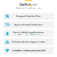 StarTech.com 4-Port USB Type-C PCIe Card, USB 3.2 10Gbps, USB-C PCI Express Expansion Card, 4x Independent USB Controllers, Windows/Linux/macOS, TAA-Compliant, PCIe, USB Type-C, PCI 3.0, Red, ASMedia - ASM3142 x4, ASMedia - ASM1543 x4, ASMedia - ASM2812X, 10 Gbit/s