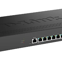 D-Link 12-Port 2.5G Multi-Gigabit Smart Managed Switch with 2 x 10GBASE-T and 2 x 10G SFP+ Ports, Managed, L2, 10G Ethernet (100/1000/10000), Rack mounting