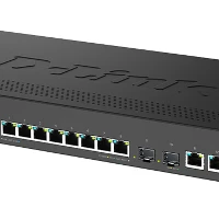 D-Link 12-Port 2.5G Multi-Gigabit Smart Managed Switch with 2 x 10GBASE-T and 2 x 10G SFP+ Ports, Managed, L2, 10G Ethernet (100/1000/10000), Rack mounting