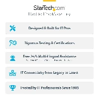 StarTech.com 4-Port USB Type-C PCIe Card, USB 3.2 10Gbps, USB-C PCI Express Expansion Card, 4x Independent USB Controllers, Windows/Linux/macOS, TAA-Compliant, PCIe, USB 3.2 Gen 2 (3.1 Gen 2), PCI 3.0, SATA 15-pin, Red, ASMedia - ASM3142 x4, ASMedia - ASM1543 x4, ASMedia - ASM2812X