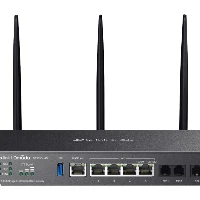 TP-Link Omada DR3650V-4G, Dual-band (2.4 GHz / 5 GHz), Ethernet LAN, ADSL, ADSL2, Black, Tabletop router