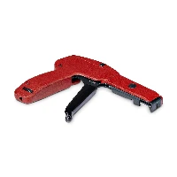 StarTech.com Nylon Cable Tie Gun, Zip Tie Cable Installation and Cutter Tool, Zip Tie Tensioning/Tightener, Works with Nylon Zip Ties 2.4mm to 4.8mm, TAA Compliant, Red, 2.4 - 4.8 mm, Nylon, Aluminium, Steel, 127 mm, 156 mm