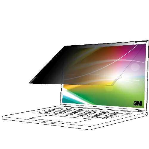 3M Bright Screen Privacy Filter for Dell XPS 16, 1610, BPNDE007, 41.4 cm (16.3