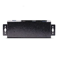 StarTech.com 7-Port Industrial USB 10Gbps Hub with Power Adapter, Metal, Mountable, 5x USB-A and 2x USB-C Downstream Ports, ESD Protection, Powered USB Hub, TAA, USB 3.2 Gen 2 (3.1 Gen 2) Type-C, USB 3.2 Gen 2 (3.1 Gen 2) Type-A, USB 3.2 Gen 2 (3.1 Gen 2) Type-C, 10000 Mbit/s, Black, Steel, 15 kV