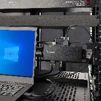 StarTech.com 7-Port Industrial USB 10Gbps Hub with Power Adapter, Metal, Mountable, 5x USB-A and 2x USB-C Downstream Ports, ESD Protection, Powered USB Hub, TAA, USB 3.2 Gen 2 (3.1 Gen 2) Type-C, USB 3.2 Gen 2 (3.1 Gen 2) Type-A, USB 3.2 Gen 2 (3.1 Gen 2) Type-C, 10000 Mbit/s, Black, Steel, 15 kV