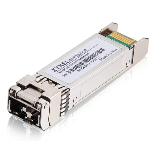 Zyxel 25G SFP28 1310nm Transceiver, Fiber optic, 25000 Mbit/s, SFP28, LC, LR, 1310 nm