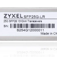 Zyxel 25G SFP28 1310nm Transceiver, Fiber optic, 25000 Mbit/s, SFP28, LC, LR, 1310 nm