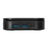 Targus DOCK116GLZ, Wired, USB 3.2 Gen 2 (3.1 Gen 2) Type-C, 80 W, Black, 10 Gbit/s, HD