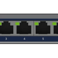 NETGEAR GS108MX-100EUS, Unmanaged, L2, Gigabit Ethernet (10/100/1000), Full duplex, Rack mounting, Desktop/Wall-Mounting