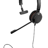 Jabra Evolve 30 II, Wired, 20 - 20000 Hz, Office/Call center, 93.2 g, Headset, Black