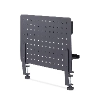 StarTech.com 1612B-DESK-PEGBOARD, Black, 420 mm, 48.5 mm, 320 mm, 2.6 kg, 456 mm