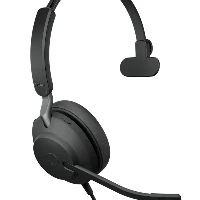 Jabra Evolve2 40 SE, Wired, Office/Call center, 20 - 20000 Hz, 88.6 g, Headset, Black