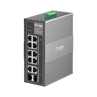 TP-Link Omada 10-Port Gigabit Industrial Easy Managed Switch with 6-Port PoE+ and 2-Port PoE++, Managed, Gigabit Ethernet (10/100/1000), Power over Ethernet (PoE), Rack mounting, DIN rail