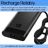 HP 230W Smart AC Adapter, Laptop, Indoor, 115 V, 47 - 63 Hz, 230 W, 19.5 V