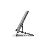 Kensington EQ Adjustable Aluminium Laptop Stand, Laptop stand, Black, Aluminium, 25.4 cm (10