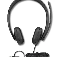 Lenovo VoIP Headset 5000, Wired, Office/Call center, 20 - 20000 Hz, 144 g, Headset, Black